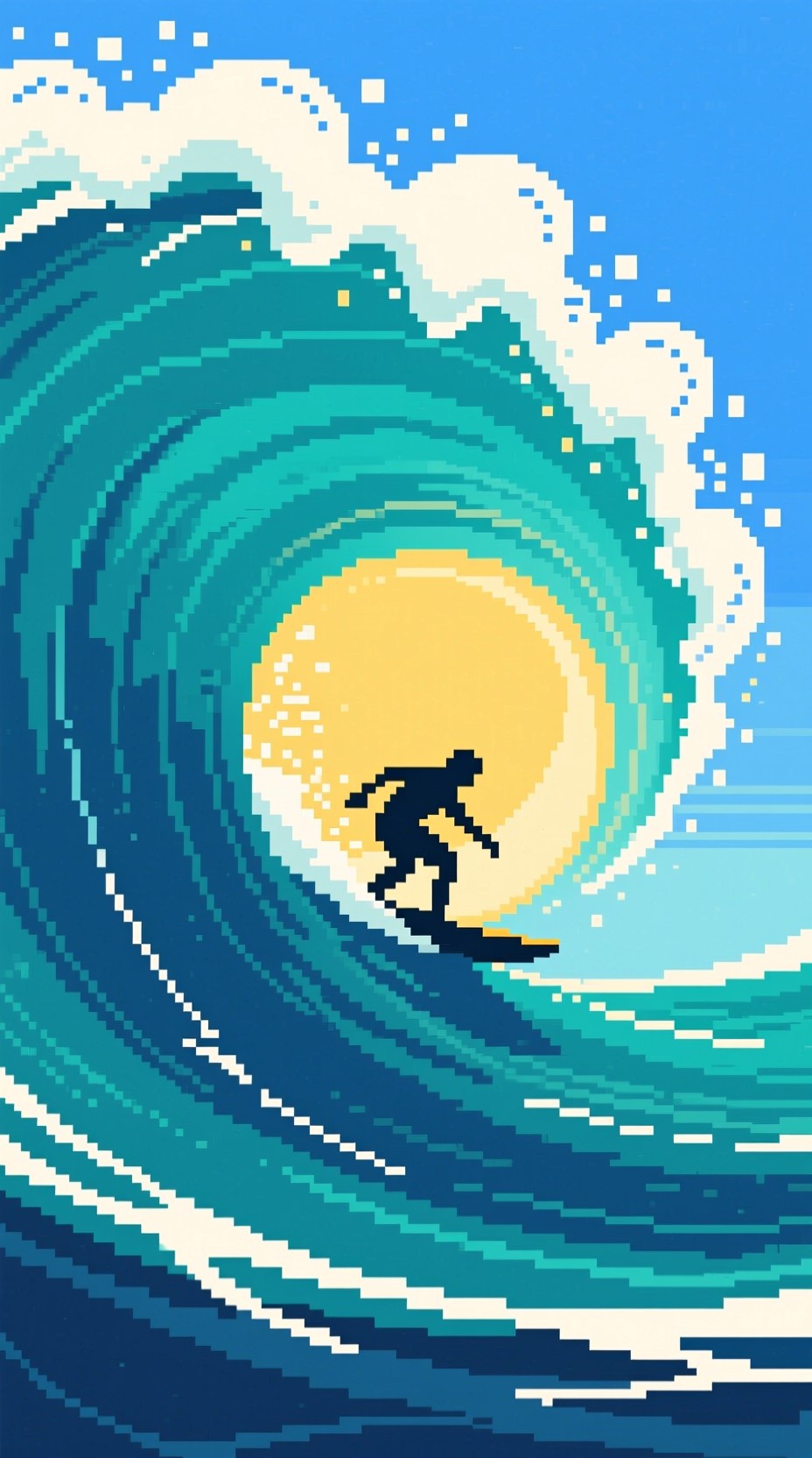 90s Wave Surfer